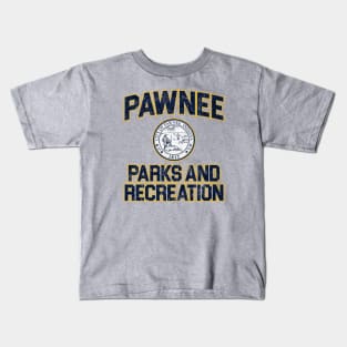 Pawnee Parks and Recreation (Variant) Kids T-Shirt